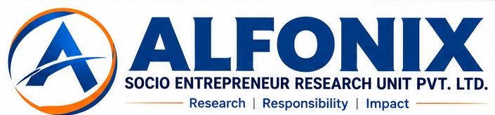 ALFONIX Socio Entrepreneur Research Unit Pvt. Ltd. logo and tagline